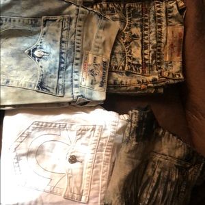 8 pairs of brand new true religion jeans sz 34